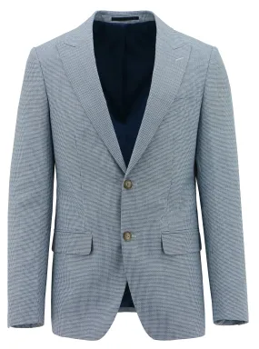 Amalfi Blue Wool Blend Sports Jacket