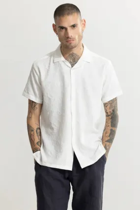 Birch Textured White Shirt