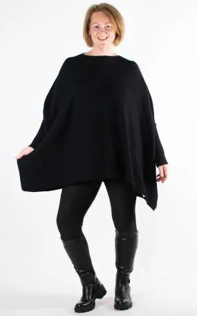 Charlotte Round Neck | Black