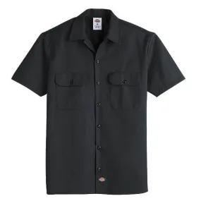 Dickies Short Sleeve Twill Work Shirt Black