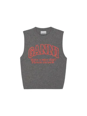 Ganni Graphic Vest K1968