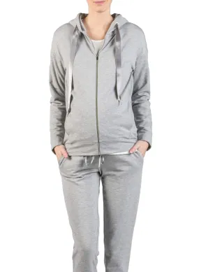 Maternity Tracksuit (2 Piece Set) - Grey