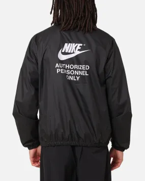 Nike Woven Full Zip Jacket Black/Black