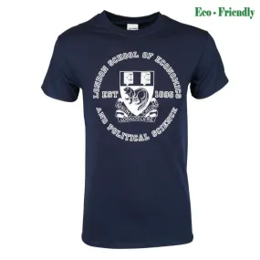 Organic Crest T-Shirt Navy